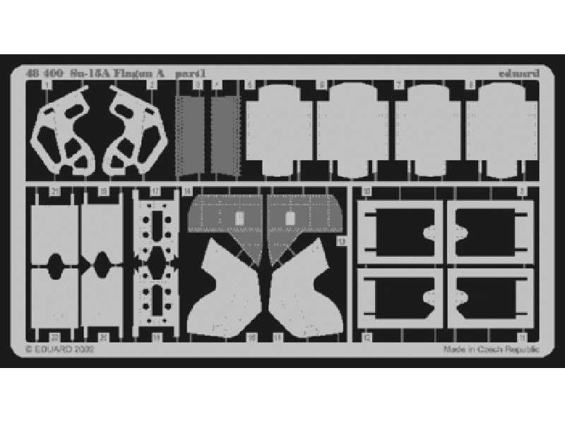 Su-15A Flagon-A 1/48 - Trumpeter - blaszki - zdjęcie 1 Su-15A Flagon-A 1/48 - Trumpeter - blaszki - zdjęcie 1