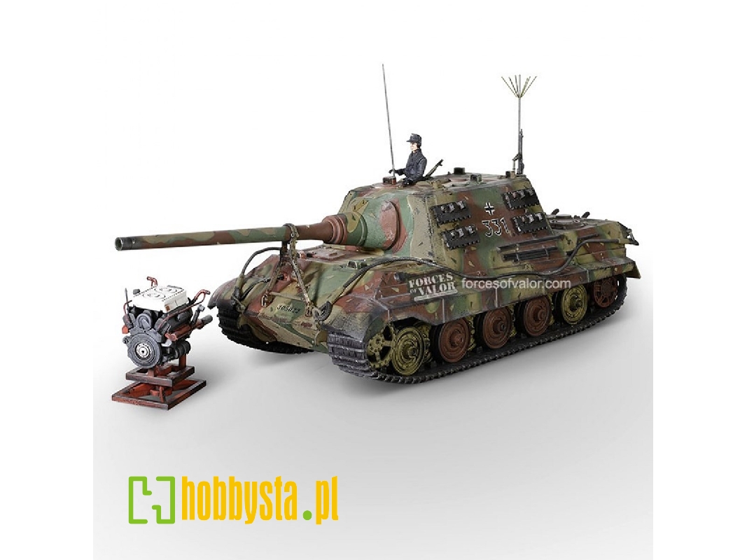German Sd.Kfz.186 Panzerjager Tiger Ausf. B Heavy Tank "jagdtiger", Henschel Suspension - zdjęcie 1 German Sd.Kfz.186 Panzerjager Tiger Ausf. B Heavy Tank "jagdtiger", Henschel Suspension - zdjęcie 1