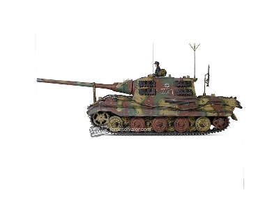 German Sd.Kfz.186 Panzerjager Tiger Ausf. B Heavy Tank "jagdtiger", Henschel Suspension - zdjęcie 5