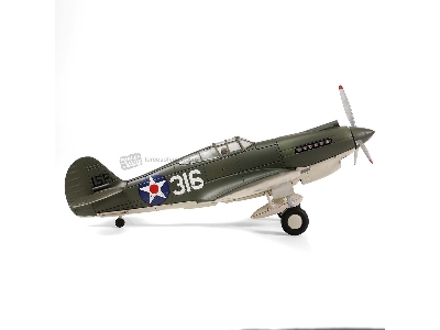 U.S. Curtiss P-40b / Hawk 81a-2 - zdjęcie 2