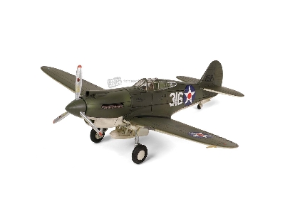 U.S. Curtiss P-40b / Hawk 81a-2 - zdjęcie 3