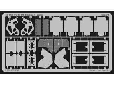  Su-15TM Flagon-F 1/48 - Trumpeter - blaszki - zdjęcie 1