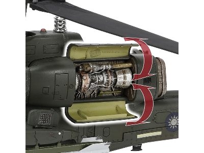 Bell Ah-1w "whiskey Cobra" Attack Helicopter - zdjęcie 9
