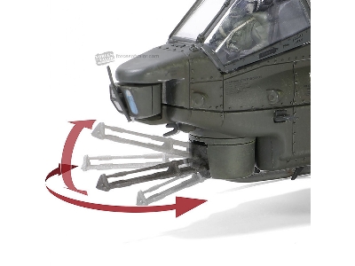 Bell Ah-1w "whiskey Cobra" Attack Helicopter - zdjęcie 12