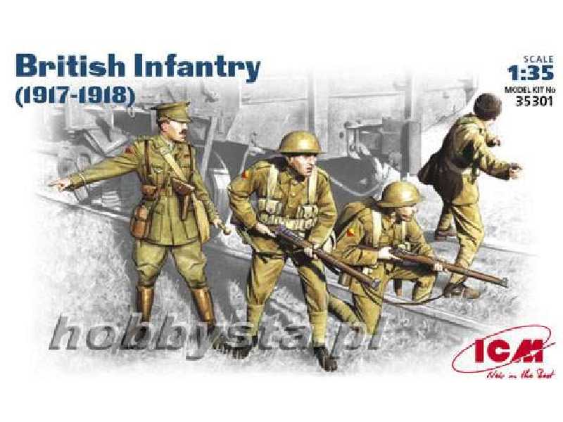 Figurki British Infantry (1917-1918) - zdjęcie 1 Figurki British Infantry (1917-1918) - zdjęcie 1