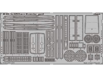  Su-24M Fencer D exterior 1/48 - Trumpeter - blaszki - zdjęcie 1