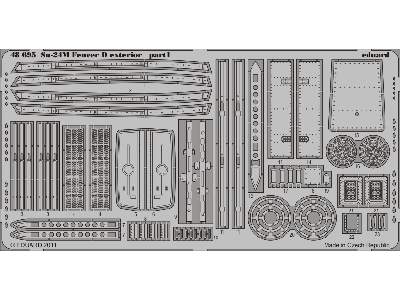  Su-24M Fencer D exterior 1/48 - Trumpeter - blaszki - zdjęcie 2