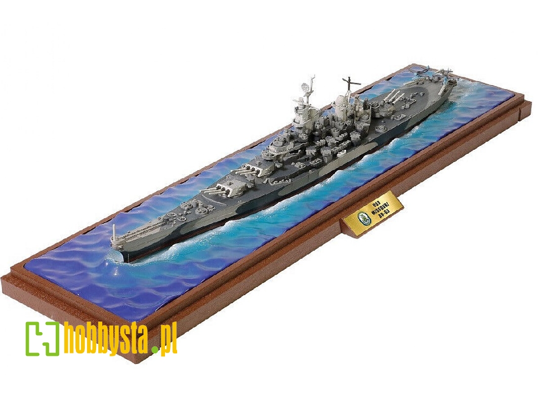 Iowa Class Battleship, Uss Missouri Bb-63 (Waterline Ship Series) - zdjęcie 1 Iowa Class Battleship, Uss Missouri Bb-63 (Waterline Ship Series) - zdjęcie 1