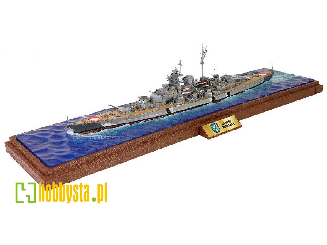 German Bismarck-class Battleship, Bismarck (Waterline Ship Series) - zdjęcie 1 German Bismarck-class Battleship, Bismarck (Waterline Ship Series) - zdjęcie 1