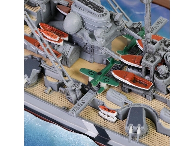 German Bismarck-class Battleship, Bismarck (Waterline Ship Series) - zdjęcie 7