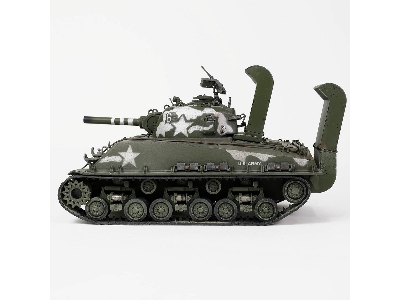 U.S. Medium Tank Sherman M4e8 (105) Hvss With Deep Wading Gear (Engine Plus Series) - zdjęcie 2