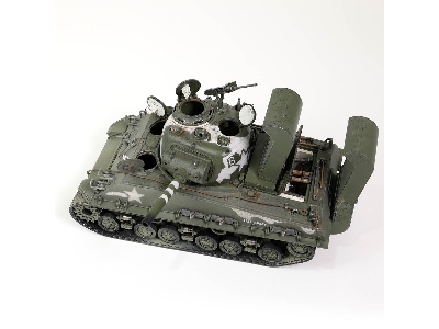 U.S. Medium Tank Sherman M4e8 (105) Hvss With Deep Wading Gear (Engine Plus Series) - zdjęcie 9