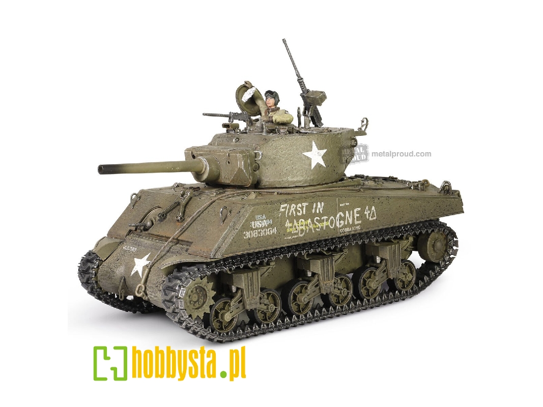 U.S. Medium Tank Sherman M4a3e2 (75) Jumbo 'cobra King' (Engine Plus Series) - zdjęcie 1 U.S. Medium Tank Sherman M4a3e2 (75) Jumbo 'cobra King' (Engine Plus Series) - zdjęcie 1