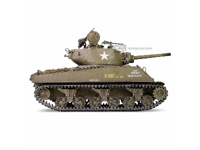 U.S. Medium Tank Sherman M4a3e2 (75) Jumbo 'cobra King' (Engine Plus Series) - zdjęcie 7