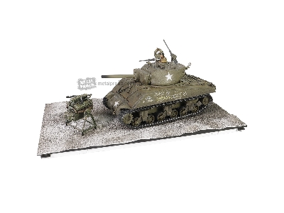 U.S. Medium Tank Sherman M4a3e2 (75) Jumbo 'cobra King' (Engine Plus Series) - zdjęcie 9