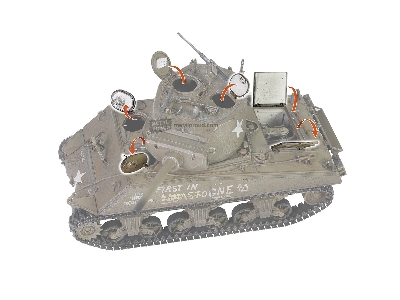 U.S. Medium Tank Sherman M4a3e2 (75) Jumbo 'cobra King' (Engine Plus Series) - zdjęcie 14