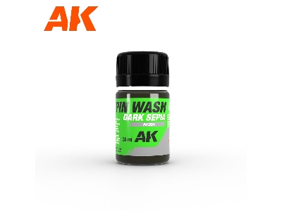 Ak324 Pin Wash - Dark Sepia Enamel - zdjęcie 1