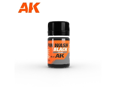 Ak326 Pin Wash - Black Enamel - zdjęcie 1