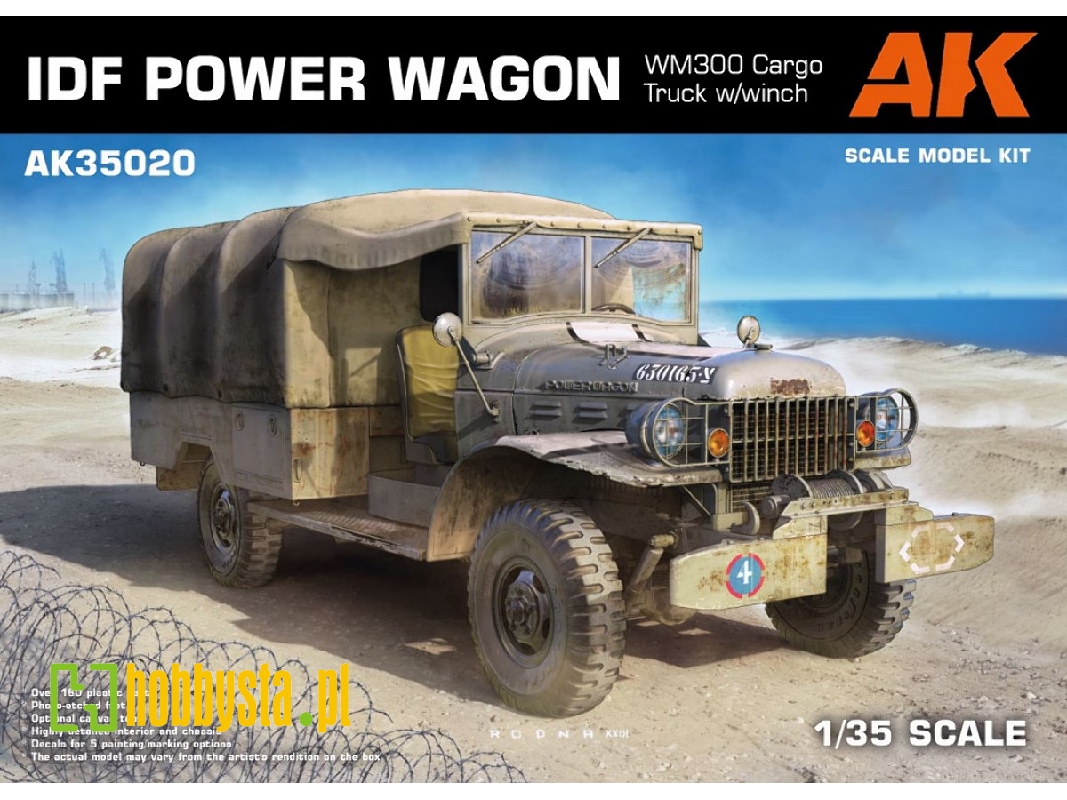Idf Power Wagon - Wm300 Cargo Truck With Winch - zdjęcie 1 Idf Power Wagon - Wm300 Cargo Truck With Winch - zdjęcie 1
