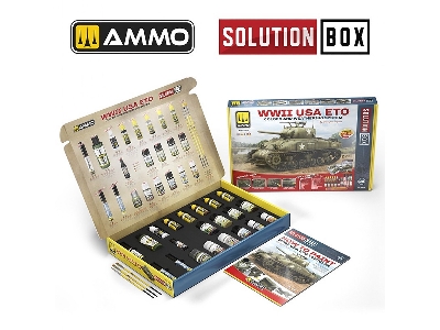 Solution Box 20 - Wwii Usa Eto - Colors And Weathering System - zdjęcie 8