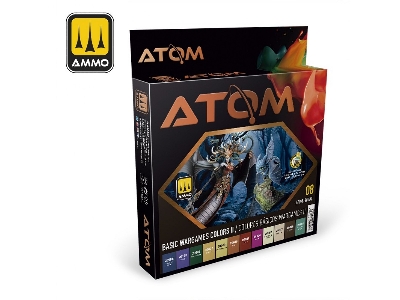 20707 Atom Basic Wargames Colors Ii Set - zdjęcie 1