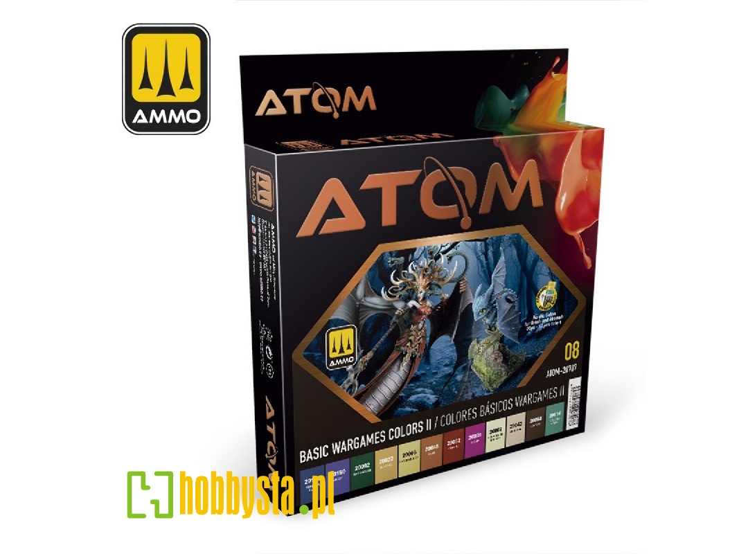 20707 Atom Basic Wargames Colors Ii Set - zdjęcie 1