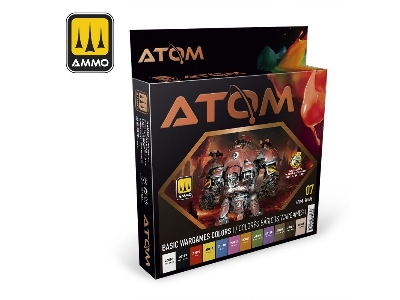 20706 Atom Basic Wargames Colors I Set - zdjęcie 1