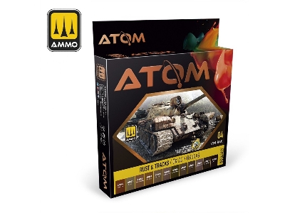 20703 Atom Rust And Tracks Set - zdjęcie 1