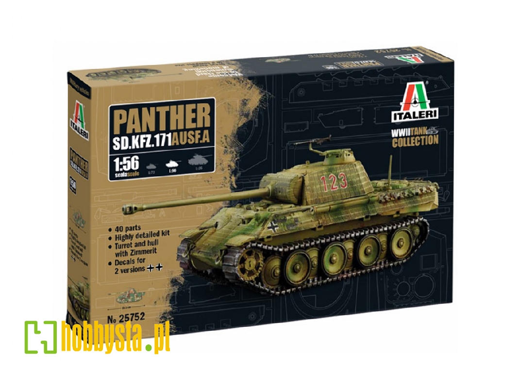 Panther Sd.Kfz.171 Ausf. A - zdjęcie 1 Panther Sd.Kfz.171 Ausf. A - zdjęcie 1
