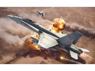 Raaf F-18 A+ Hornet - Operation Okra - zdjęcie 1