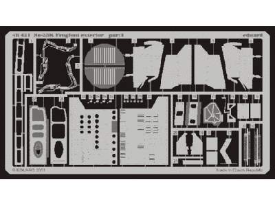  Su-25K Frogfoot exterior 1/48 - Kovozavody Prostejov - blaszki - zdjęcie 1