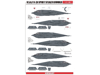 Usaf B-2a Spirit Stealth Bomber With Agm-158 Missile - zdjęcie 18