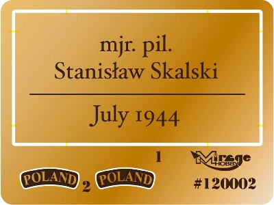 W/Cdr Stanisĺaw Skalski July 1944 - zdjęcie 3
