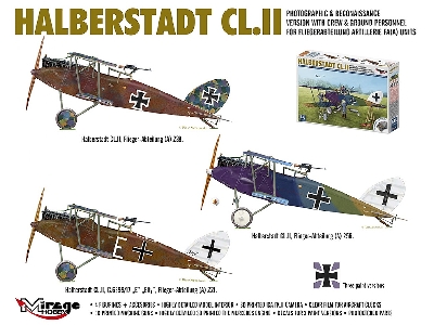 Halberstadt Cl.Ii Wersja Zwiadowcza Fa(A) Wraz Z Zaĺogä I Mechanikami - zdjęcie 6