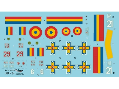 Pzl /Iar P.24e Fighter Romanian Air Force (W/ 3d Printed Parts) - zdjęcie 4