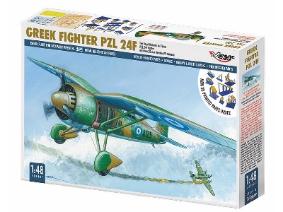 Greek Fighter Pzl 24f W/ 20mm Oerlikon [2022 Upgraded Re-edition] - zdjęcie 1