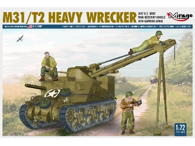 M31/T2 Heavy Wrecker, Ww2 U.S. Army Tank Recovery Vehicle With Garwood Crane - zdjęcie 1