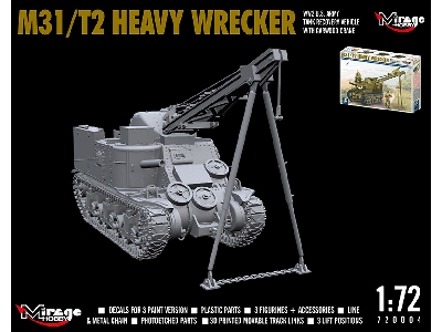 M31/T2 Heavy Wrecker, Ww2 U.S. Army Tank Recovery Vehicle With Garwood Crane - zdjęcie 4