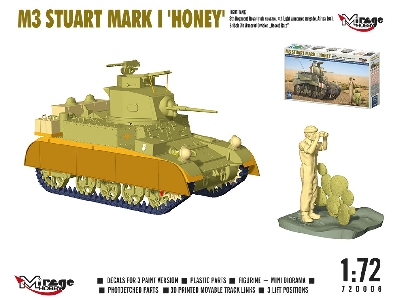 M3 Stuart Mk.I 'honey' Light Tank - zdjęcie 3