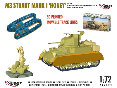 M3 Stuart Mk.I 'honey' Light Tank - zdjęcie 4
