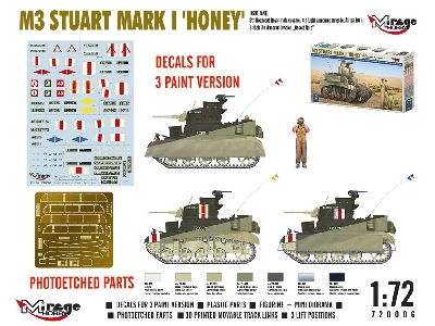 M3 Stuart Mk.I 'honey' Light Tank - zdjęcie 5
