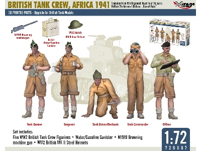 British Tank Crew, Africa 1941 - zdjęcie 1