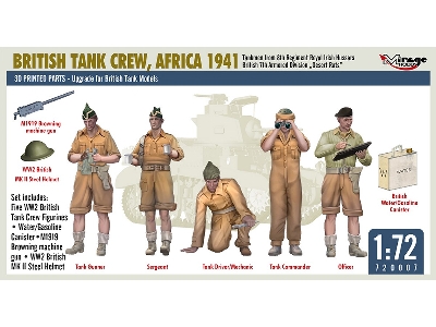 British Tank Crew, Africa 1941 - zdjęcie 3