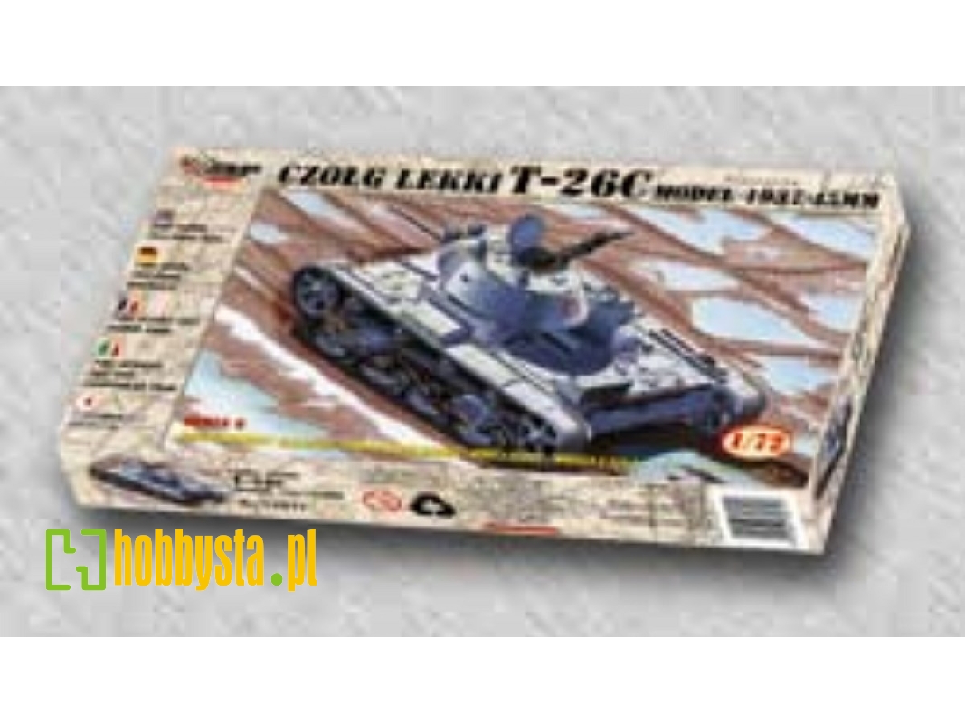 Czołg lekki T-26C model 1937/45 mm - zdjęcie 1 Czołg lekki T-26C model 1937/45 mm - zdjęcie 1