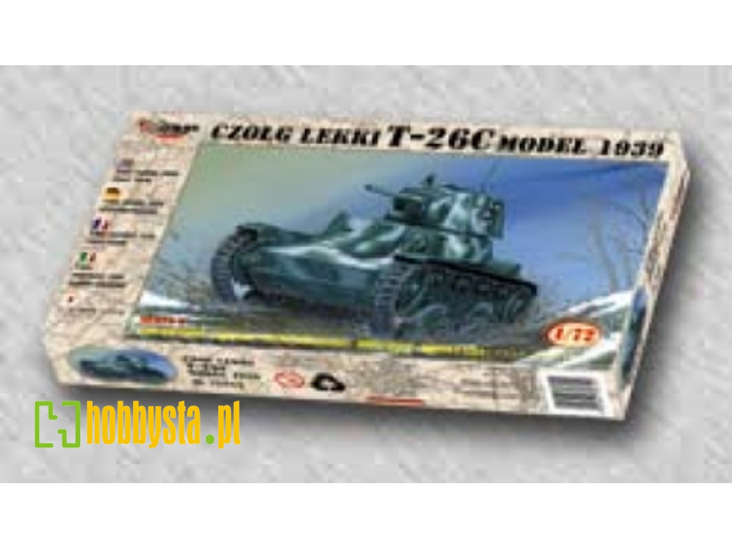 Czołg lekki T-26C model 1939 - zdjęcie 1 Czołg lekki T-26C model 1939 - zdjęcie 1