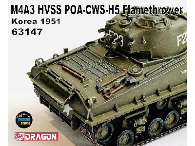 M4a3 Hvss Poa-cws-h5 Flamethrower Korea 1951 - zdjęcie 4