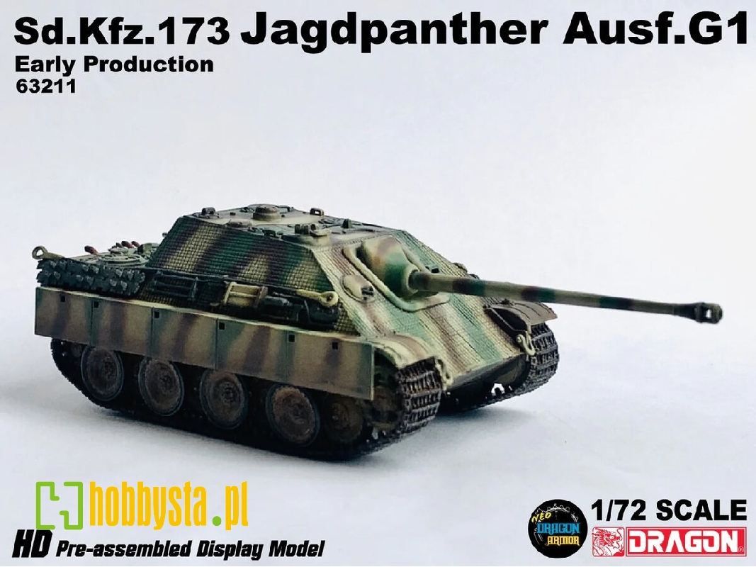 Sd.Kfz.173 Jagdpanther Ausf.G1 Early Production - zdjęcie 1 Sd.Kfz.173 Jagdpanther Ausf.G1 Early Production - zdjęcie 1