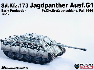 Sd.Kfz.173 Jagdpanther Ausf.G1 Early Production - Pz.Div.Grossdeutschland, Fall 1944 - zdjęcie 1