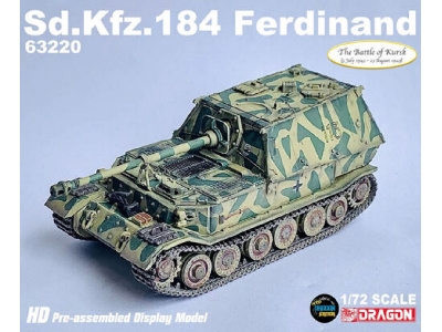 Sd.Kfz.184 Ferdinand S.Pz.Jg.Abt.653 - Kursk 1943 - Version 2 - zdjęcie 1