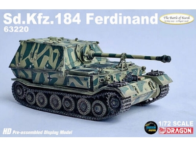 Sd.Kfz.184 Ferdinand S.Pz.Jg.Abt.653 - Kursk 1943 - Version 2 - zdjęcie 2